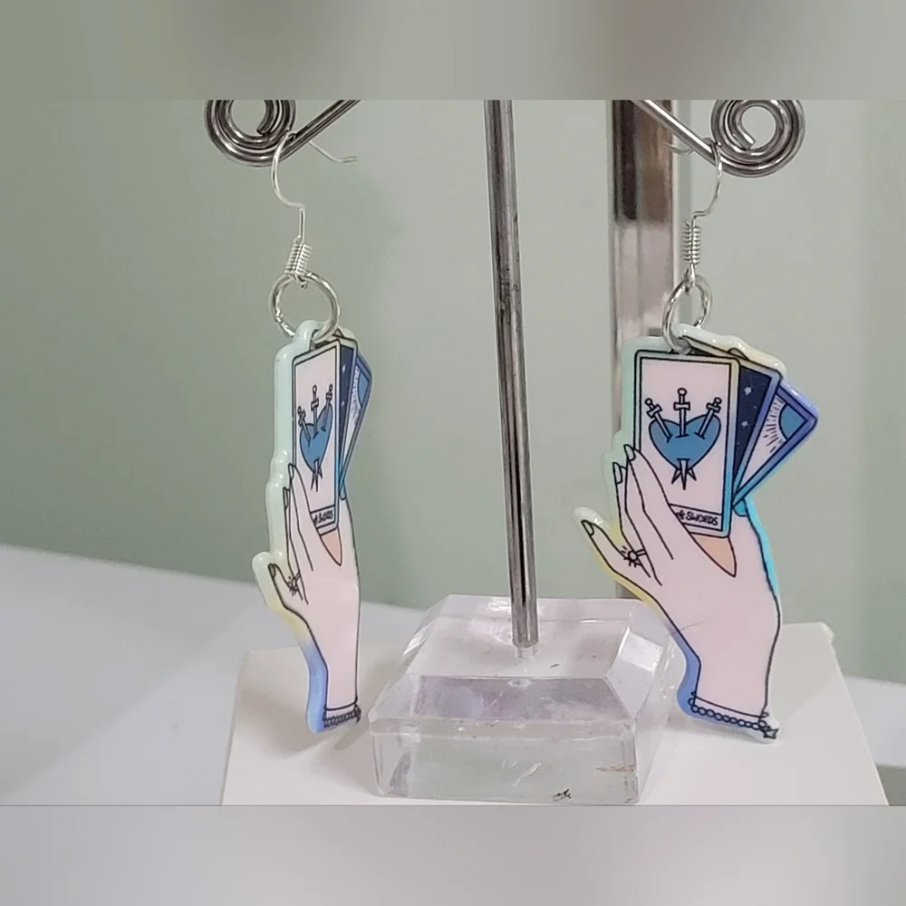 Earrings Halloween witchy
